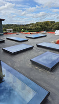 Multiple BI rooflights on one roof