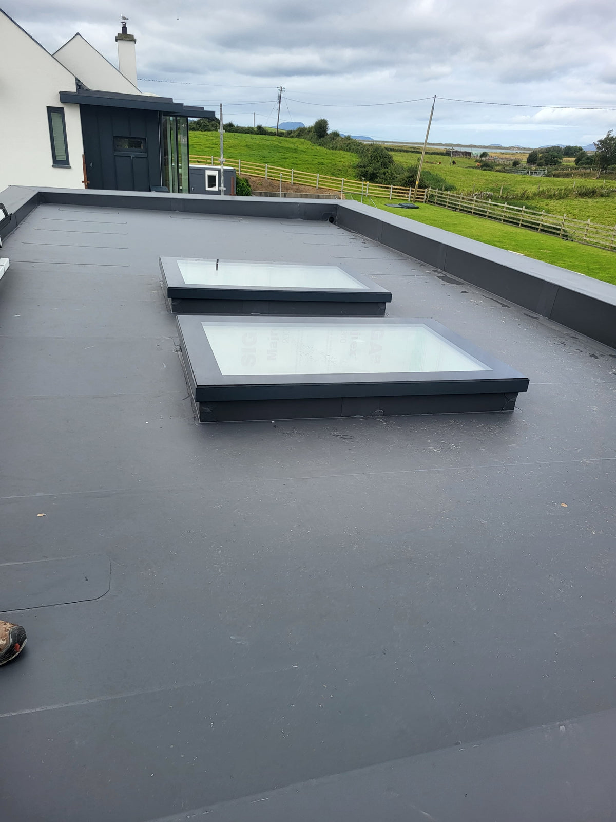 Pair of BI flat rooflights